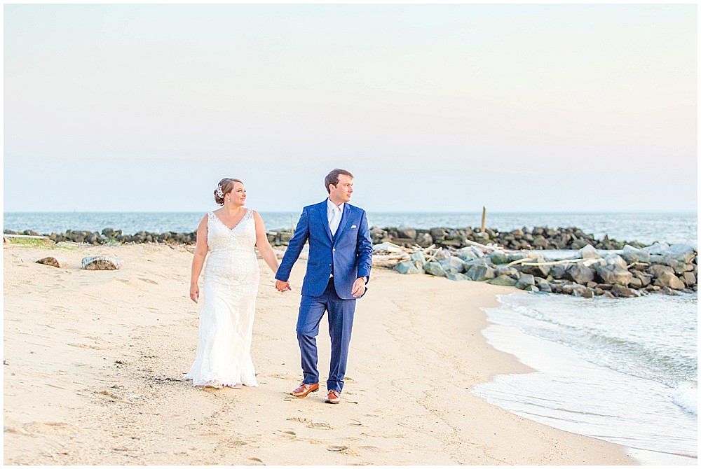 nautical navy blue and white silver swan bayside wedding by chesapeake charm photography