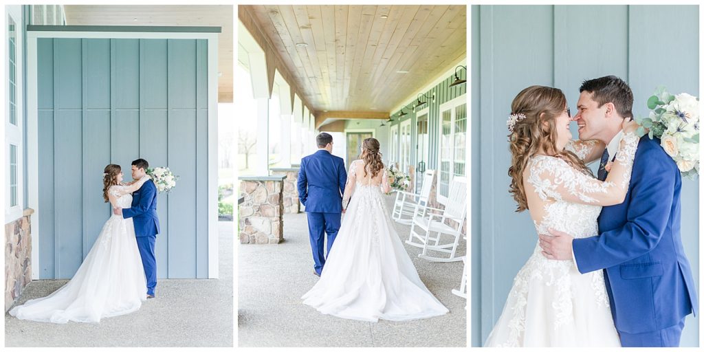 rosewood farms wedding first look