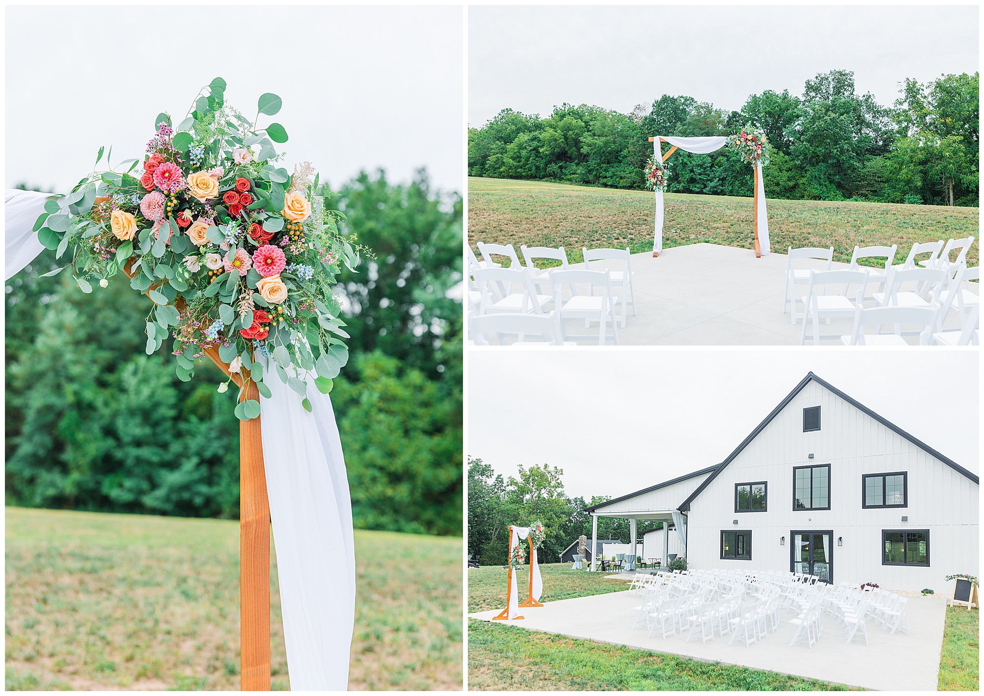 hazelwood weddings chesapeake charm photography outdoor ceremony decor