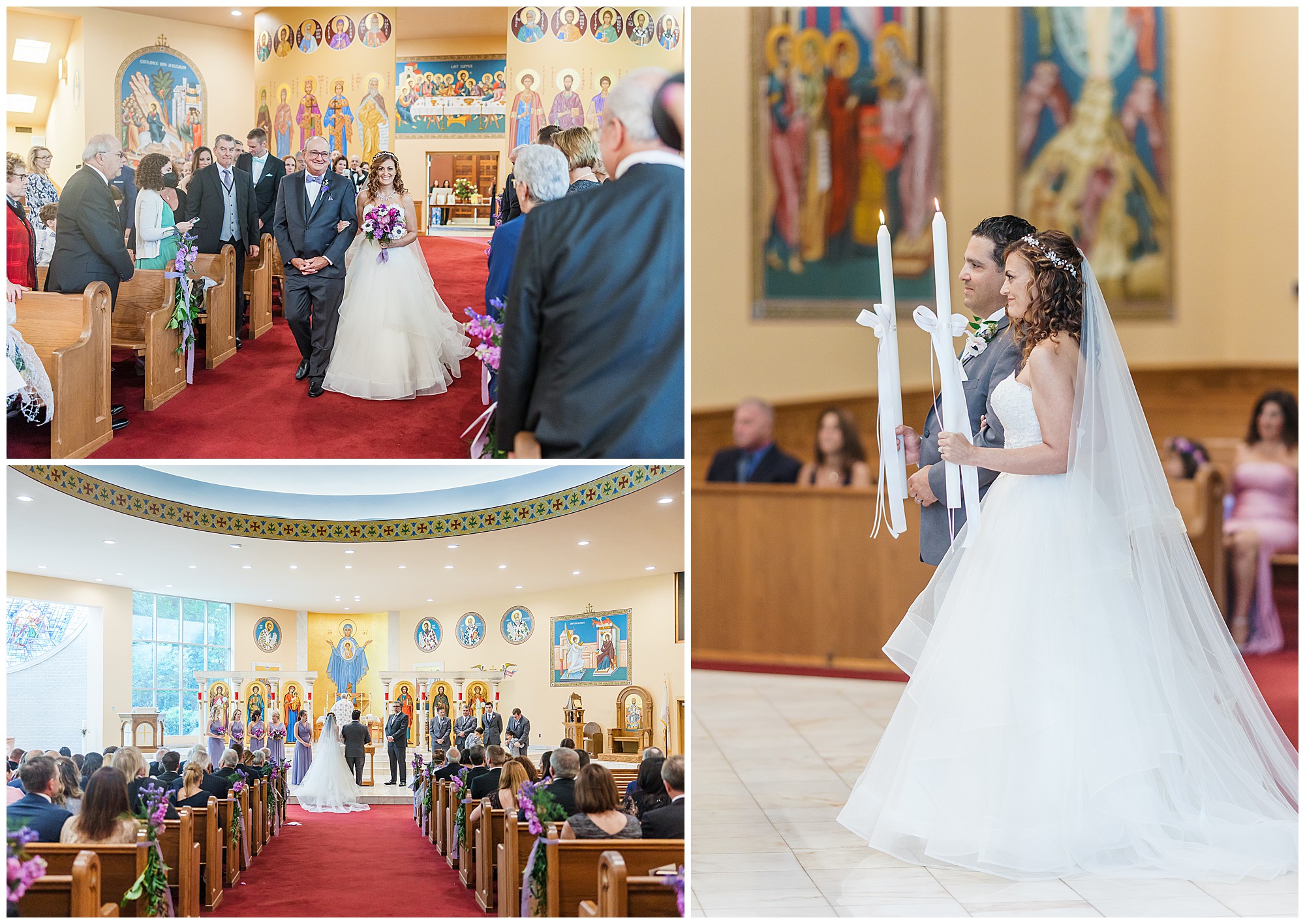 St. Demetrios Greek Orthodox Church Wedding Ceremony Traditional