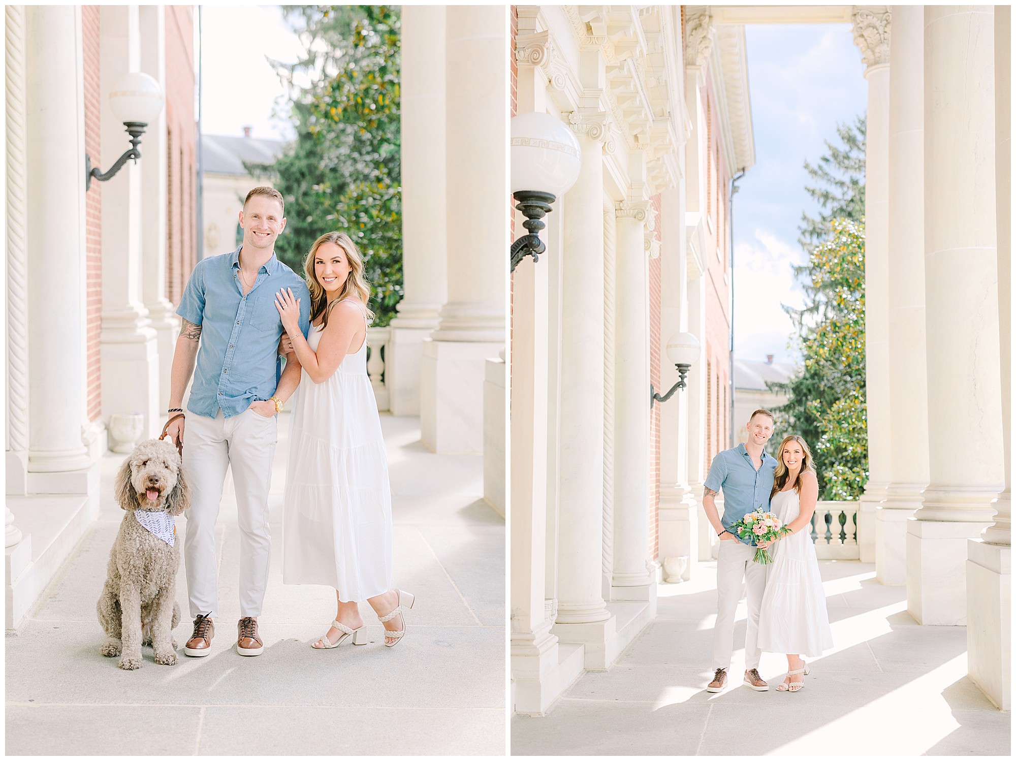 downtown annapolis wedding elopement courthouse newlywed portraits