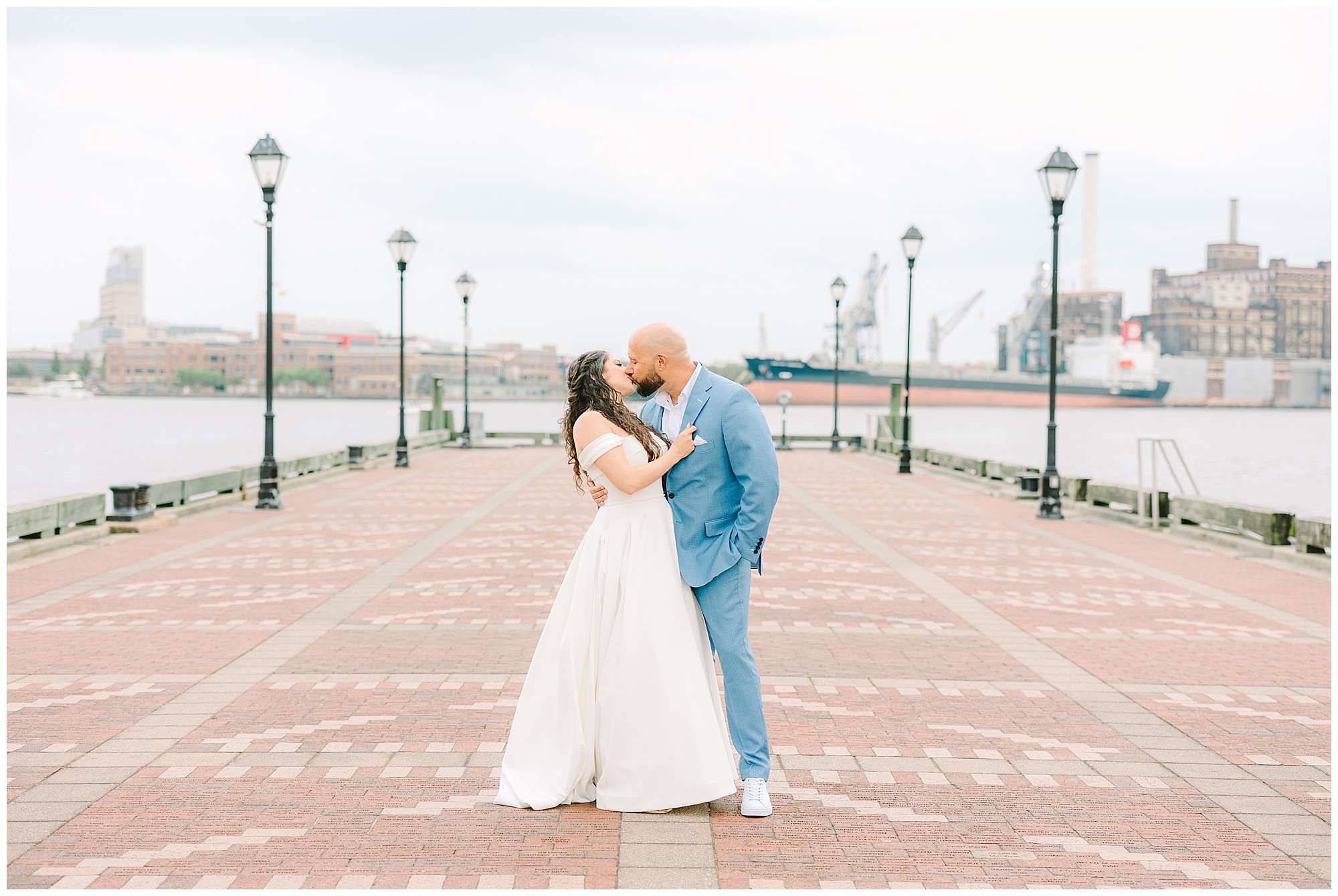 historic fells point wedding in baltimore maryland by chesapeake charm photography